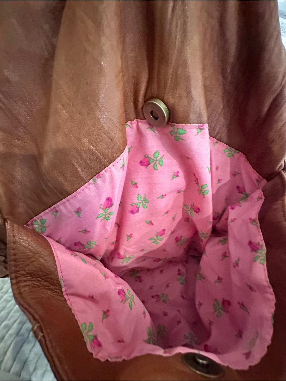 Betsey Johnson Y2K Vintage Authentic Genuine Leather Boho Bag - Picture 7 of 16